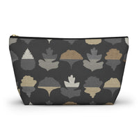 Frond Accessory Pouch w T-bottom in Black